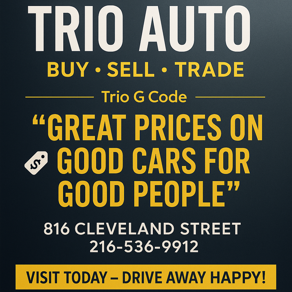 Auto detailing service available from Trio Auto in Elyria