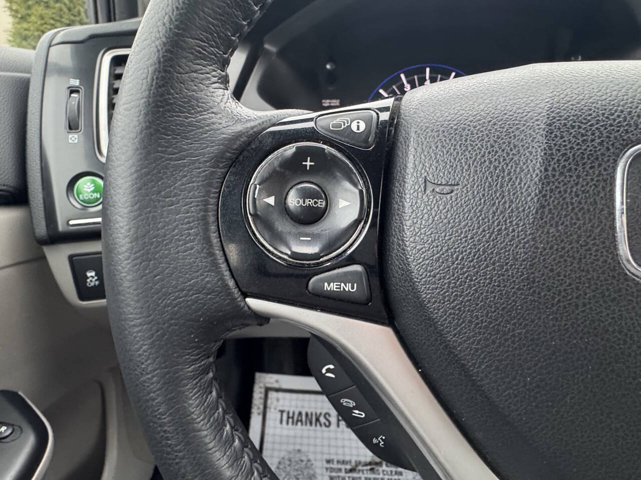 2014 Honda Civic EX-L - Photo 16