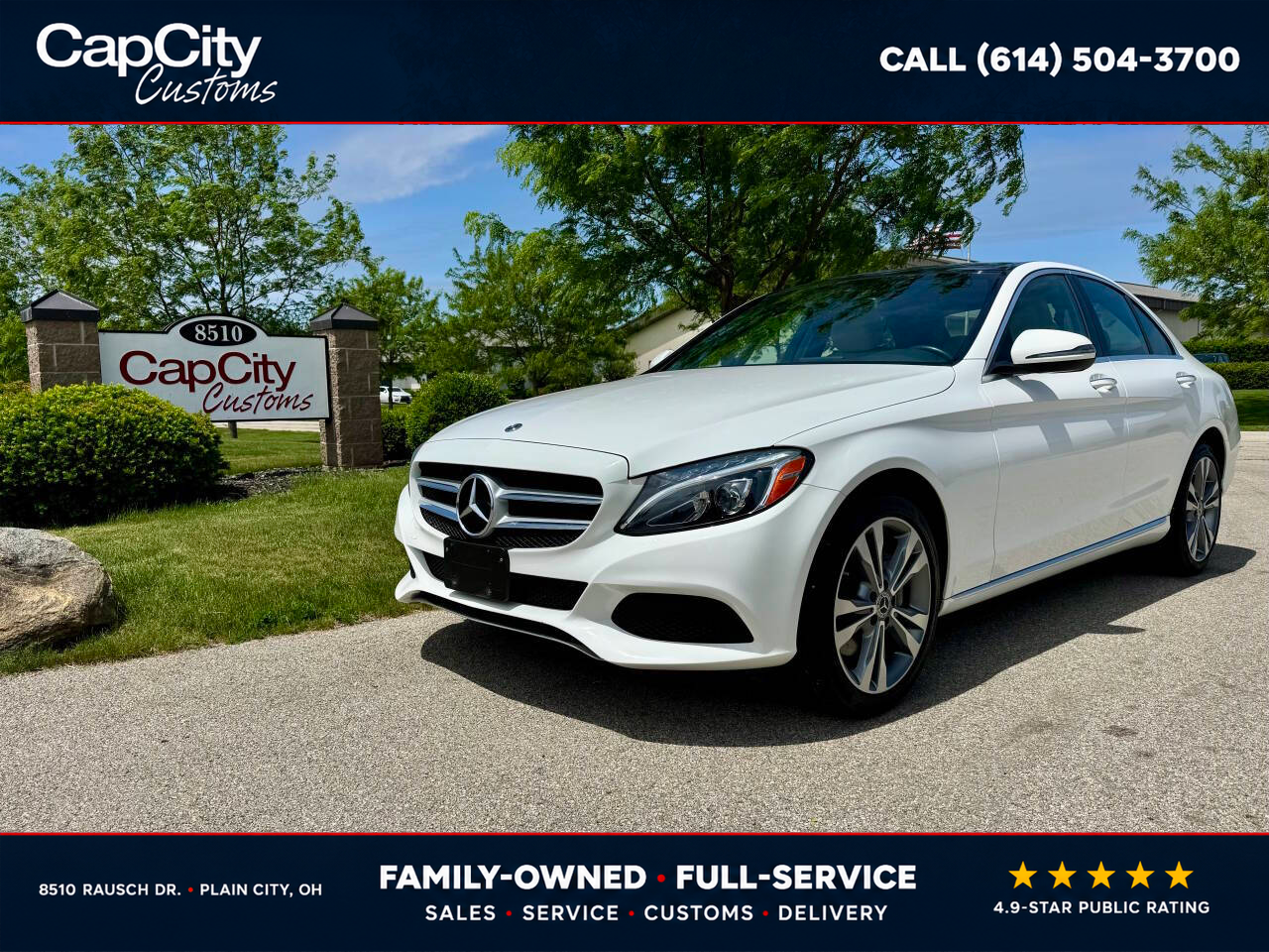 Photo 1 of 2018 Mercedes-Benz C-Class C 300 4MATIC