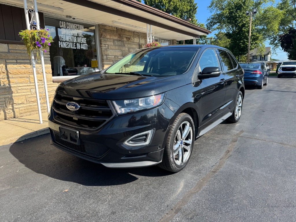 Black 2015 Ford Edge SUV / Crossover All-Wheel Drive 6-Speed Automatic