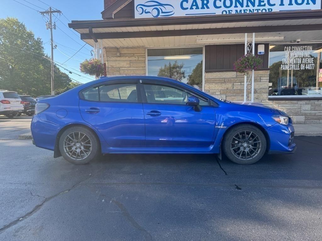Red 2015 Subaru WRX Sedan All-Wheel Drive 6-Speed Manual