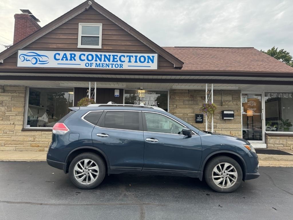 Blue 2015 Nissan Rogue SUV / Crossover All-Wheel Drive Continuously Variable Transmission