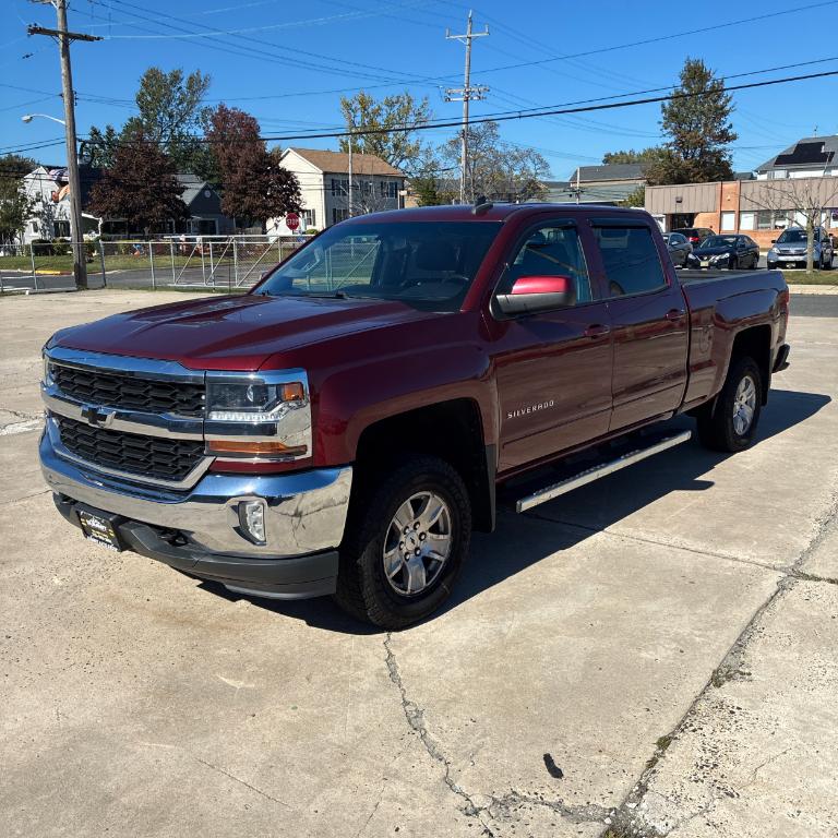 Red 2016 Chevrolet Silverado 1500 Pickup Truck Four-Wheel Drive 6-Speed Automatic Overdrive