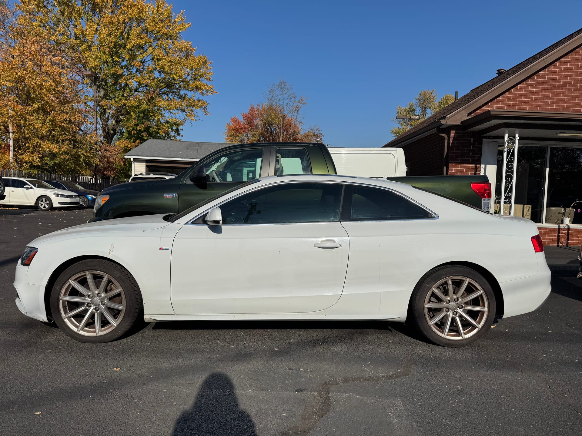 White 2015 Audi A5 Coupe All-Wheel Drive 8-Speed Automatic
