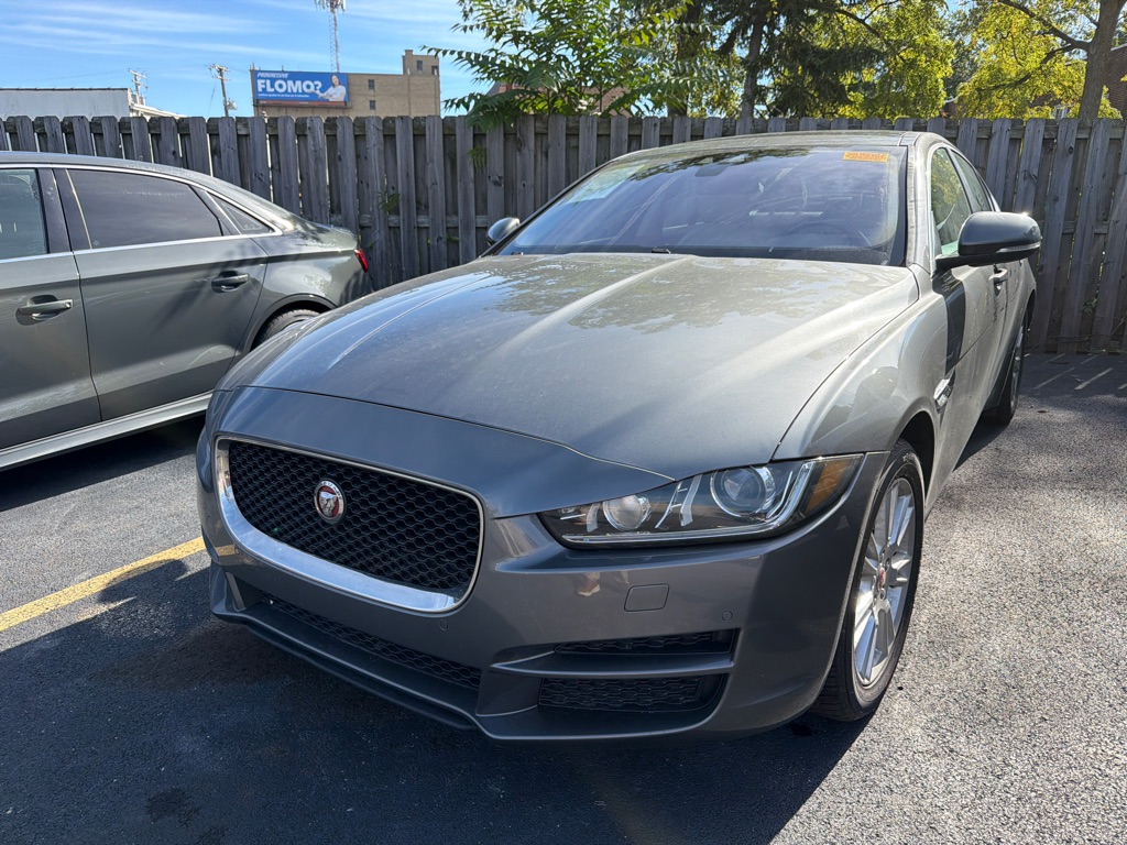 Gray 2018 Jaguar XE Sedan All-Wheel Drive 8-Speed Automatic