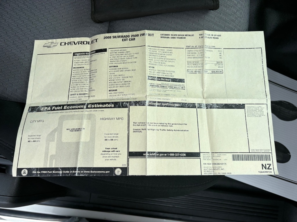 2008 Chevrolet Silverado 2500HD Work Truck - Photo 26