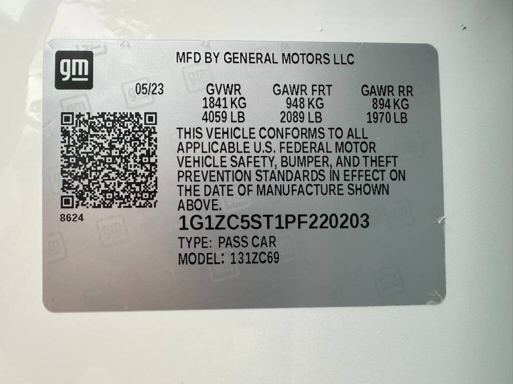 2023 Chevrolet Malibu 1FL - Photo 37