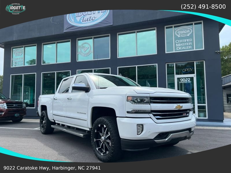 Photo 1 of 2017 Chevrolet Silverado 1500 Crew Cab Z71 LTZ Pickup 4D 5 3/4 ft