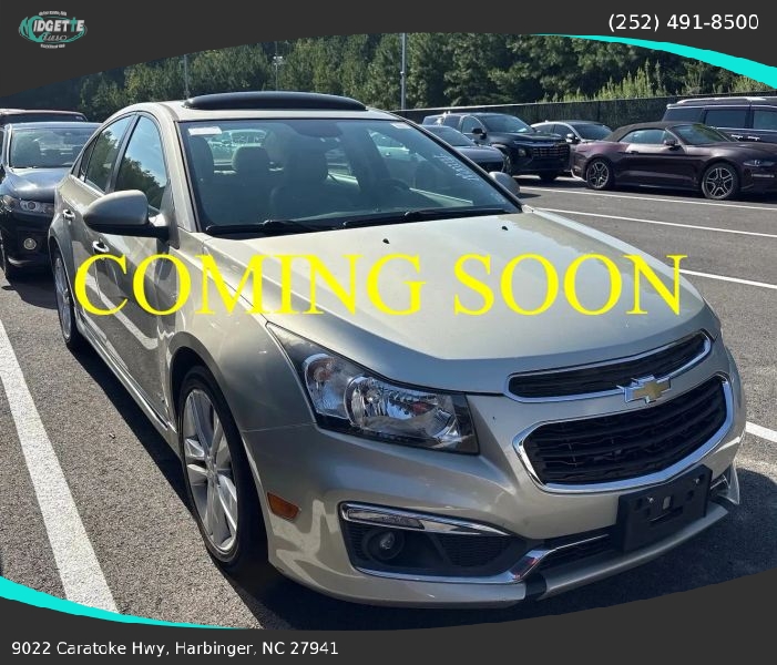 Photo 1 of 2015 Chevrolet Cruze LTZ Sedan 4D