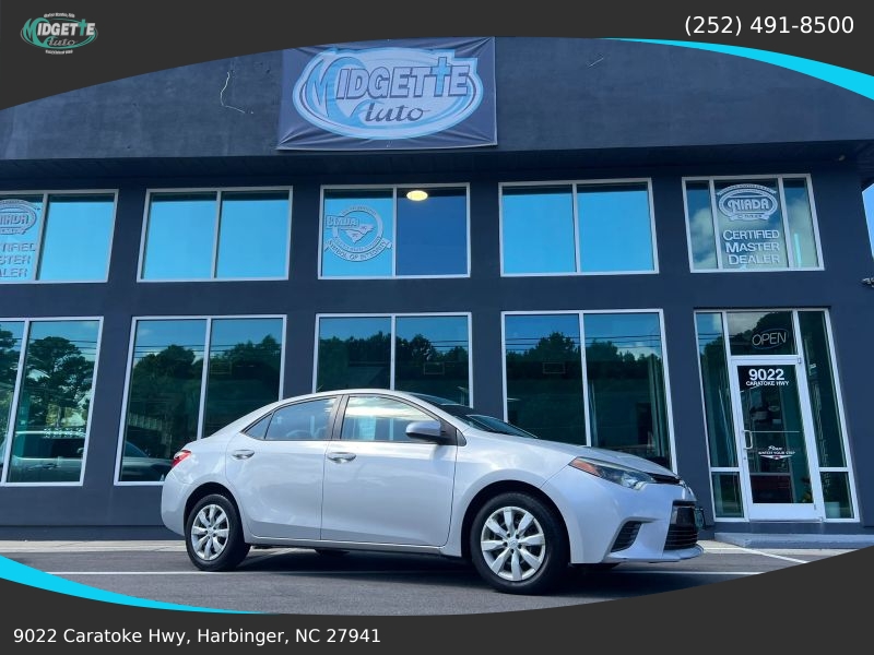 Photo 1 of 2016 Toyota Corolla LE Sedan 4D
