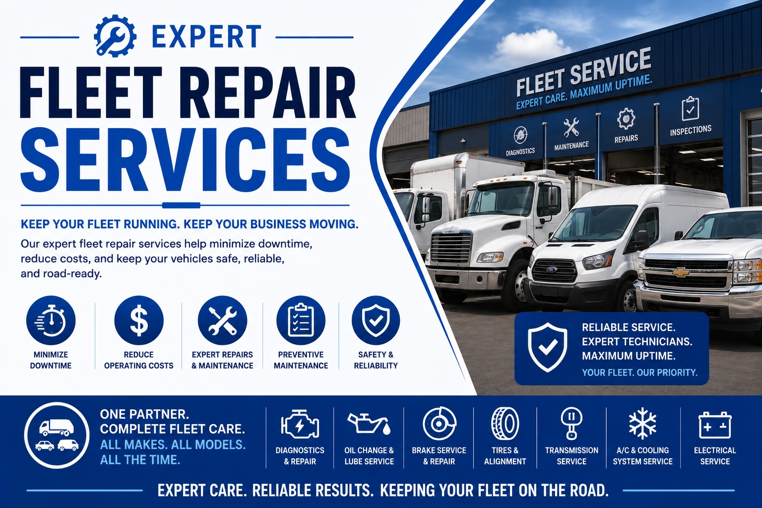 Expert Fleet Repair Services in Lodi and Surrounding Areas
