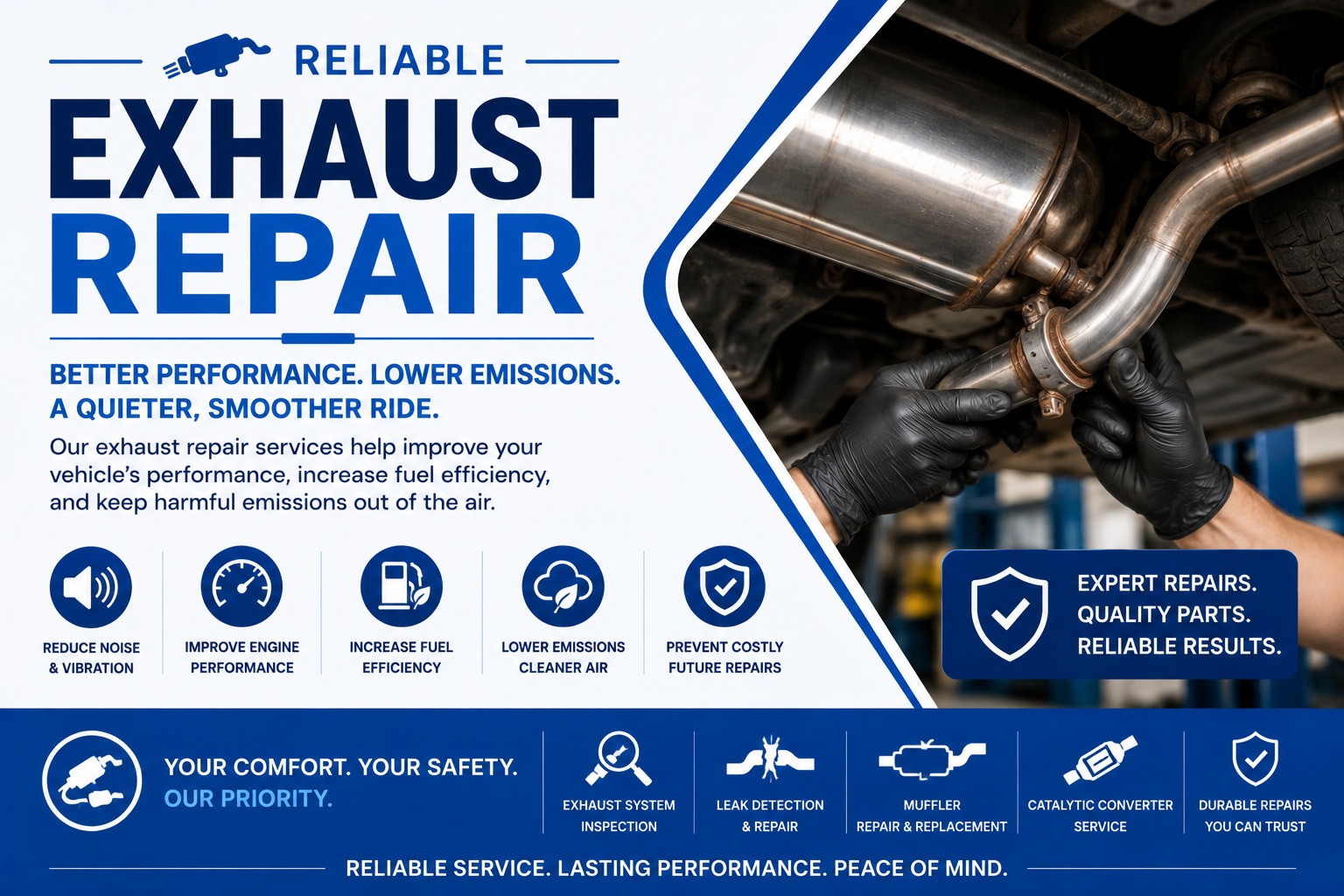 Reliable Exhaust Repair at Ness Auto Sales and Service in Lodi, WI