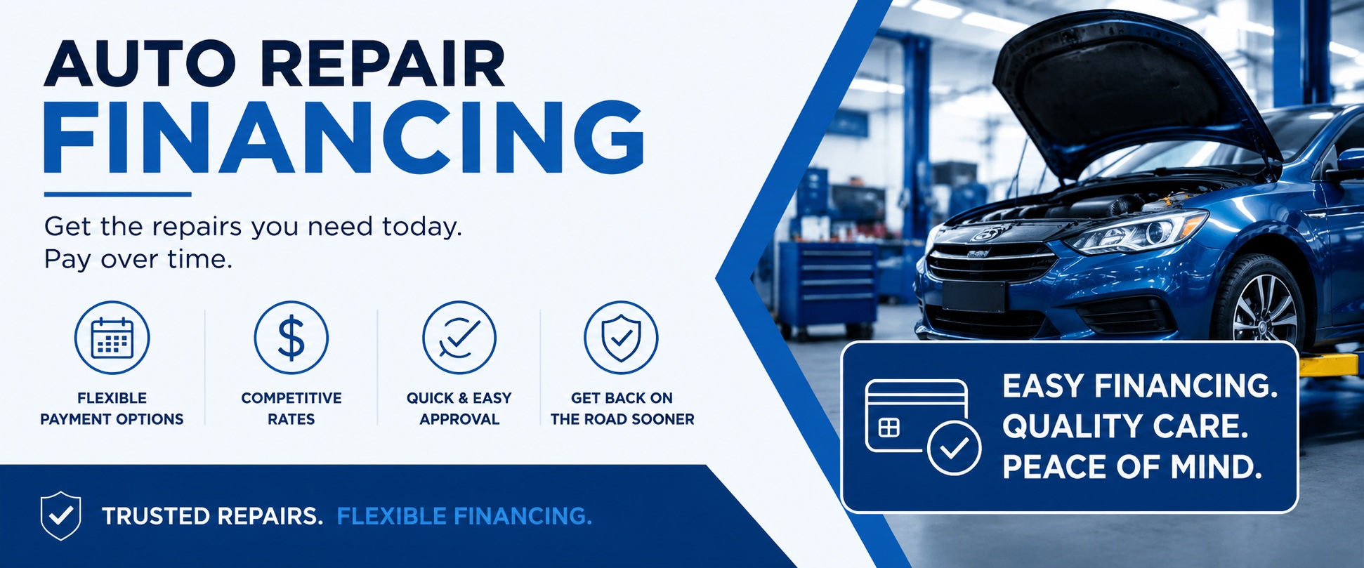 Auto Repair Financing: Repair Now, Pay Later in Lodi, Poynette, Dane, Waunakee, Sauk City, Prairie du Sac, Merrimac, and Harmony Grove