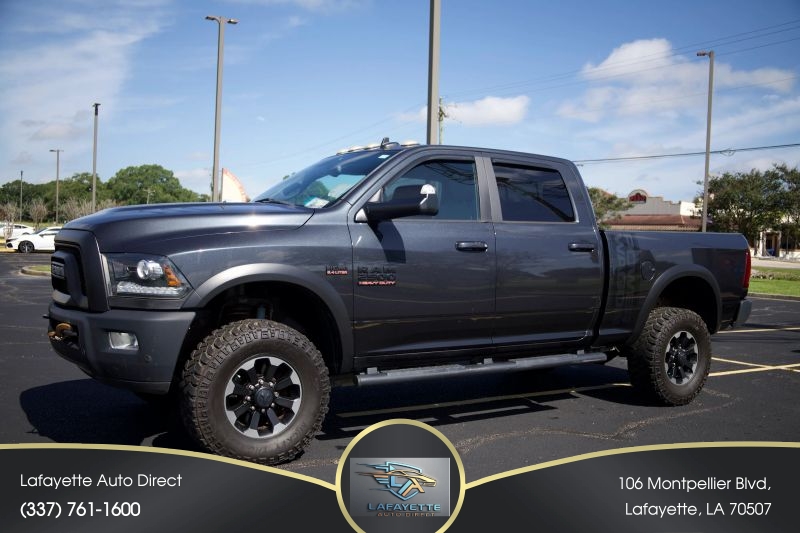 Gray 2017 RAM 2500 Pickup Truck Four-Wheel Drive 6-Speed Automatic